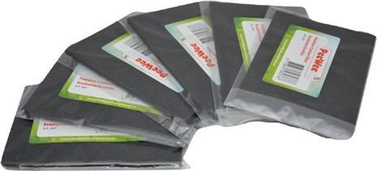 Peewee Filter Ecodome/Ecohûs 6 Stuks Zwart - - 22.5x12x5 Cm 4 Peewee Filter Ecodome/Ecohûs 6 Stuks Zwart - - 22.5x12x5 Cm - Afbeelding 2