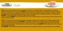 Gourmet Gold Mousse - Kattenvoer Natvoer - Met Tonijn, Lever, Kalkoen, Rund - 48 X 85 G -Katten Benodigdheden Winkel 1200x591