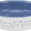 Trixie Voerbak / Drinkbak Kat Platte Neus Lichtblauw / Wit (300 ML 15 CM) -Katten Benodigdheden Winkel 1200x650 2