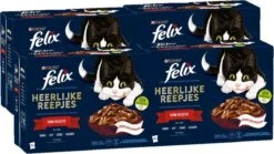 Felix Heerlijke Reepjes Farm Selectie Box - Katten Natvoer - 4 X 12 Zakjes Van 80g 8 Felix Heerlijke Reepjes Farm Selectie Box - Katten Natvoer - 4 X 12 Zakjes Van 80g -Katten Benodigdheden Winkel 1200x676 2