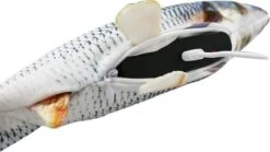 Merkloos Interactieve Oplaadbare Bewegende Vis (Grijs) - Unieke "must Have" Voor Uw Kat / Hond -Katten Benodigdheden Winkel 1200x677