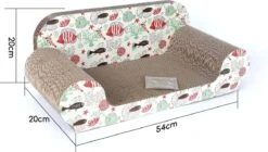 Nobleza 46IIC Design Krabsofa - Krabplank Met Catnip - L54 X B26 X H20 Cm -Katten Benodigdheden Winkel 1200x678 2