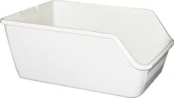 Pawise Kattenbak – Open Bak Voor Katten –47x38x21cm – Blauw/Creme