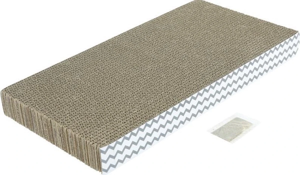 Cats Collection Krabplank Met Kattenkruid 27 Cm Bruin 2-delig 3 Cats Collection Krabplank Met Kattenkruid 27 Cm Bruin 2-delig