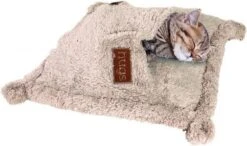 Happy Pet Hugs Snuggle Kattenslaapzak - Grijs - 50 X 50 Cm -Katten Benodigdheden Winkel 1200x710 3