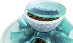 TRIXIE Kattenspeelgoed Tunnel Feeder Strategiespel - Blauw -Katten Benodigdheden Winkel 1200x715