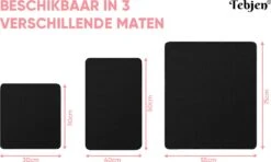 TEBJEN Kattenbakmat – Kattenbak Mat Grit Opvanger - Schoonloop Katten Mat – Dubbele Waterdichte Laag – Uitloopmat Kattenbak – Kattenbak Accessoires - Met Speelgoedmuisje En Schepje - 30cm * 30cm -Katten Benodigdheden Winkel 1200x718 1