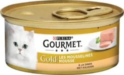 Gourmet Gold Mousse - Kattenvoer Natvoer - Met Tonijn, Lever, Kalkoen, Rund - 48 X 85 G -Katten Benodigdheden Winkel 1200x731 1