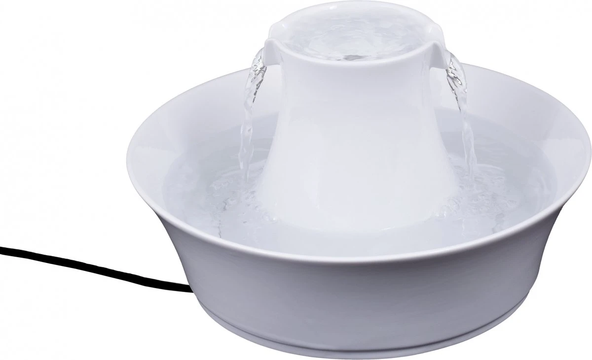 Petsafe Drinkwell Ceramic Avalon - Drinkfontein - 2 L 3 Petsafe Drinkwell Ceramic Avalon - Drinkfontein - 2 L