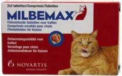 Milbemax Kat Groot - 1 ST à 2 X 2 TABL -Katten Benodigdheden Winkel 1200x747