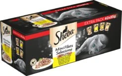 Sheba Mini Filets In Saus Kattenvoer Maaltijdzakjes Gevogelte 40 X 85 G -Katten Benodigdheden Winkel 1200x748 1