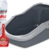 Peewee - Kattenbak EcoMinor Grijs Startpakket - 56 X 39 X 27.5cm -Katten Benodigdheden Winkel 1200x759 3