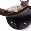 Merkloos Paws And Claws - Cat Shelf – Hangmat Kat – Kattenplank - Kattenbed - Wasbaar – Wandmontage – MDF - Bruin -Katten Benodigdheden Winkel 1200x767 1