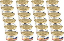 Gourmet Gold Mousse - Kattenvoer Natvoer - Zalm - 24 X 85 Gr 10 Gourmet Gold Mousse - Kattenvoer Natvoer - Zalm - 24 X 85 Gr -Katten Benodigdheden Winkel 1200x767