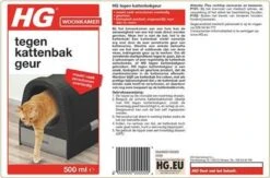 HG Tegen Kattenbakgeur - 500ml - Ongevaarlijk Voor Dier En Mens - Geurloos 7 HG Tegen Kattenbakgeur - 500ml - Ongevaarlijk Voor Dier En Mens - Geurloos -Katten Benodigdheden Winkel 1200x791 4