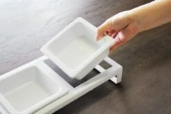 Yamazaki Tower Dierenvoerbakjes - Wit -Katten Benodigdheden Winkel 1200x800 2