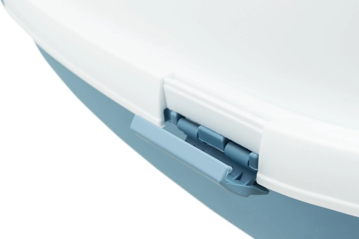 Trixie Kattenbak Primo Xxl Top Met Kap Blauw / Wit - 71X56X47 CM 5 Trixie Kattenbak Primo Xxl Top Met Kap Blauw / Wit - 71X56X47 CM - Afbeelding 3