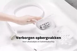 MakeSure Kattenbak Met Lade - Groen - 60 X 38 X 45 Cm - Design -Katten Benodigdheden Winkel 1200x801 4