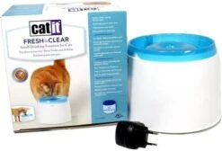 Catit Fresh And Clear - Drinkfontein Kat - Blauw /Wit - 2 L -Katten Benodigdheden Winkel 1200x814 1