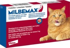 Milbemax Kat Groot - 1 ST à 2 X 2 TABL -Katten Benodigdheden Winkel 1200x821 1