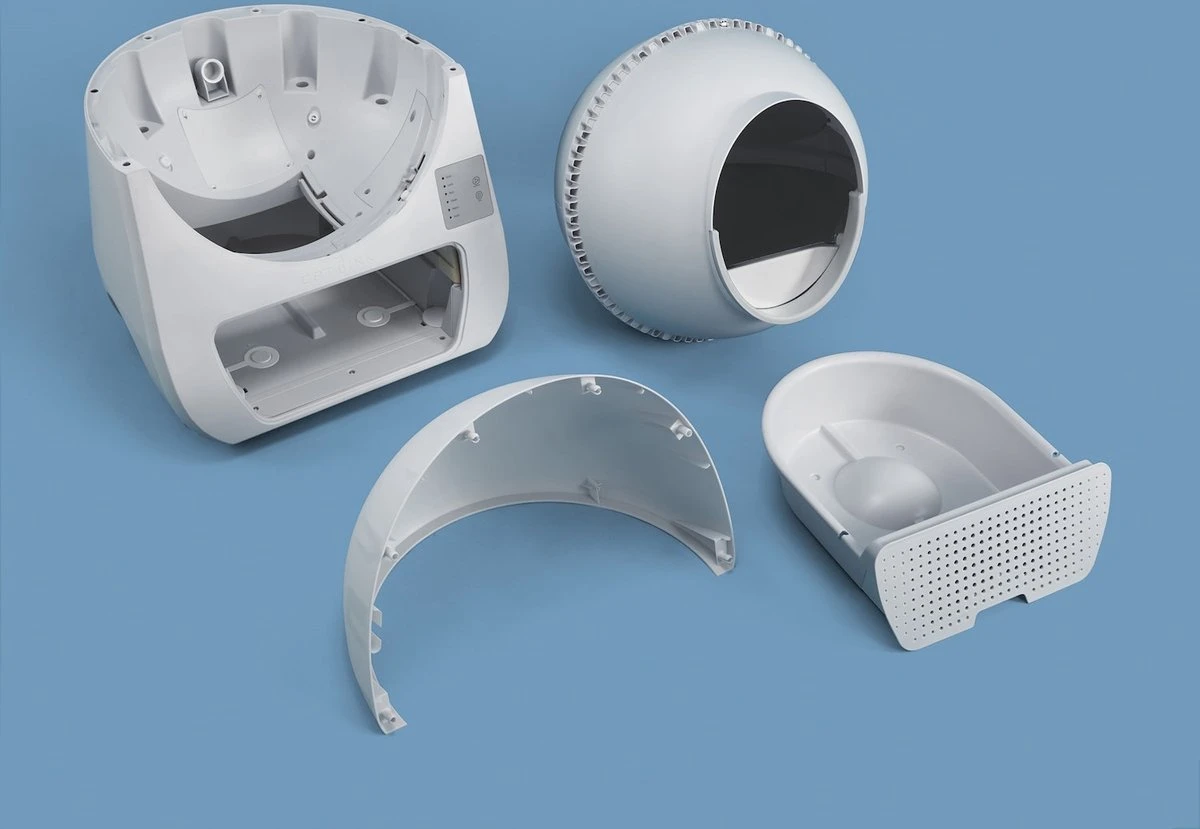 Catlink Smart Litter Box - Scooper Young - Zelfreinigende Kattenbak Zonder Wifi - Kleur Grijs 4 Catlink Smart Litter Box - Scooper Young - Zelfreinigende Kattenbak Zonder Wifi - Kleur Grijs - Afbeelding 2