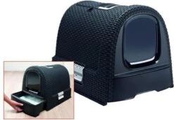 Curver Kattenbak - Antraciet - 51 X 38,5 X 39,5 Cm 30 Curver Kattenbak - Antraciet - 51 X 38,5 X 39,5 Cm -Katten Benodigdheden Winkel 1200x830