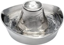 PetSafe® Seaside Stainless Steel Pet Fountain - RVS Drinkfontein Voor Katten En Kleine Honden - Water Borrelt Zacht Over De Toren - Door Het Design Van Alle Kanten Bereikbaar - 1,8 Liter - PetSafe Seaside -Katten Benodigdheden Winkel 1200x849 1