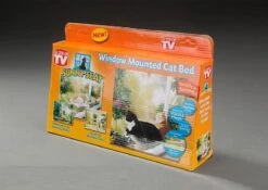 Merkloos Kattenhangmat – Hangmat Kat – Kattenmand Raam – Kattenkussen – Kattenbed – Poezenmand – Beige -Katten Benodigdheden Winkel 1200x851 2