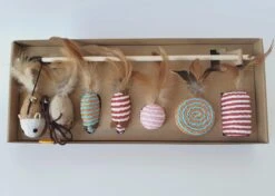 Make Life Beautiful® - Kattenspeeltjes Set - 7-delig - Kattenspeelgoed - Kattenhengel - Speelmuisjes - Kattenspeelgoed Set -Katten Benodigdheden Winkel 1200x854 9