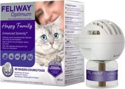 Feliway Optimum - Startset - 1 Verdamper Met 1 Vulling - 48 Ml - Anti-stress Voor Kat -Katten Benodigdheden Winkel 1200x856