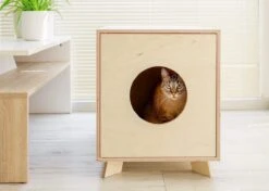 Catandwood Kattenhuis - Kattenbakcontainer - Kattenbak Ombouw - Hout -Katten Benodigdheden Winkel 1200x856 4