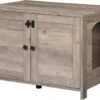 Kattenhuis Met Dubbele Deurtjes - Kattenkast Met Ruimte Voor Kattenbak - Kist Met Grote Opbergruimte - Bruikbaar Als Bank &bijzettafel - Voor In Slaapkamer & Gang - Greige 2 Kattenhuis Met Dubbele Deurtjes - Kattenkast Met Ruimte Voor Kattenbak - Kist Met Grote Opbergruimte - Bruikbaar Als Bank &bijzettafel - Voor In Slaapkamer & Gang - Greige -Katten Benodigdheden Winkel 1200x865 3