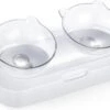 Behave Dubbele Voerbak - Drinkbak - Katten - Verstelbaar - Wit 2 Behave Dubbele Voerbak - Drinkbak - Katten - Verstelbaar - Wit -Katten Benodigdheden Winkel 1200x875 1
