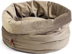 Designed By Lotte Kattenmand Fluweel Fluco Grijs 45 X 45 X 35 Cm -Katten Benodigdheden Winkel 1200x897 1