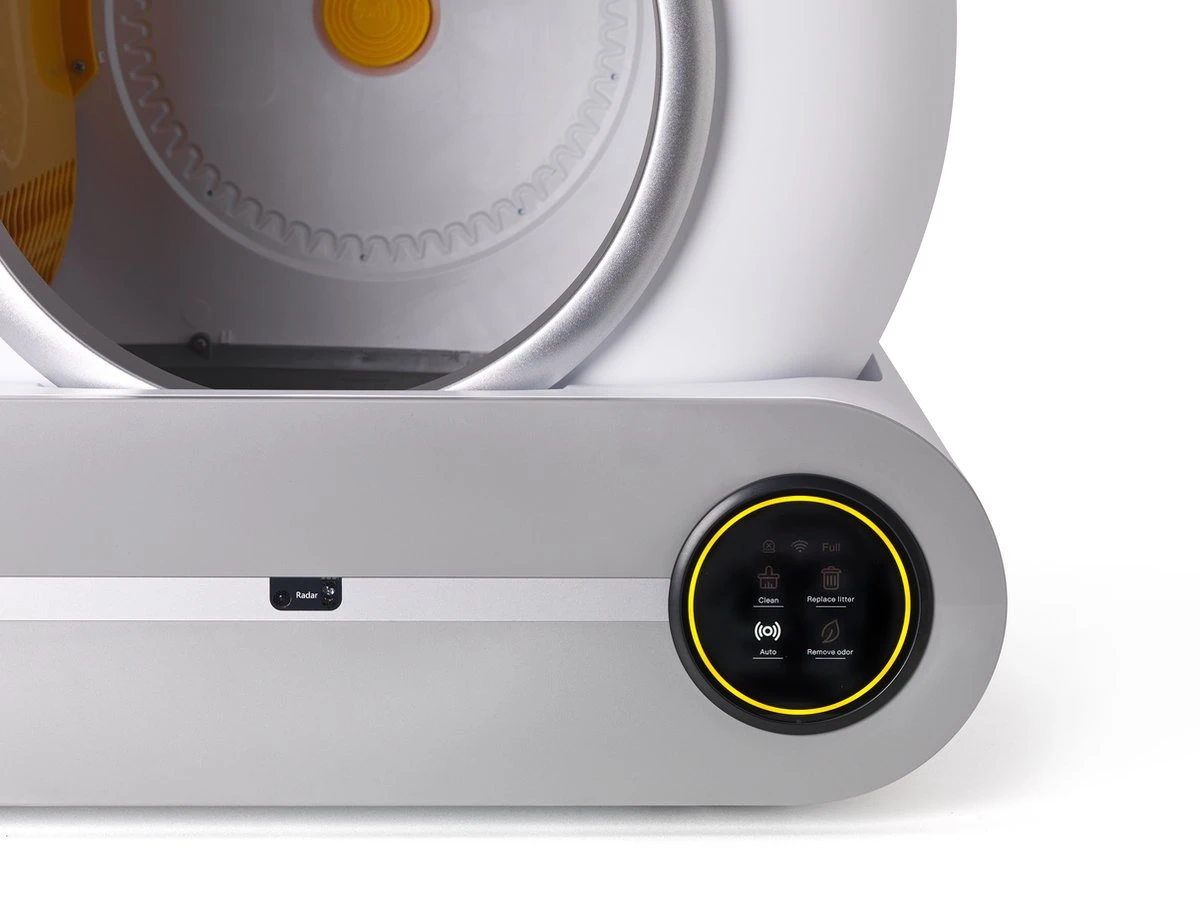 Merkloos Petlux® Zelfreinigende Automatische Kattenbak Met App En LED-Touch 6 Merkloos Petlux® Zelfreinigende Automatische Kattenbak Met App En LED-Touch - Afbeelding 4