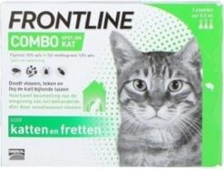 Frontline Combo Anti Vlooienmiddel En Tekenmiddel Kat - 3 Pipetten -Katten Benodigdheden Winkel 1200x905 2
