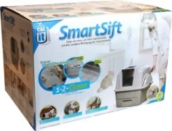 Catit Kattenbak - Incl. 4 Afvalzakken - Grijs/Wit - 67 X 48 X 46 Cm -Katten Benodigdheden Winkel 1200x916