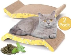 Nobleza 46ZKS - Krabplank Met Catnip - 2 Stuks - 44 X 22 X 12 Cm