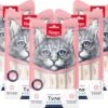 Wanpy Creamy Lickable Treats Tonijn En Garnaal - Voordeelbundel 5 Stuks - Kattensnack -Katten Benodigdheden Winkel 1200x948