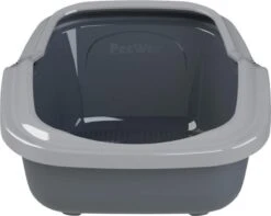 Peewee - Kattenbak EcoMinor Grijs Startpakket - 56 X 39 X 27.5cm -Katten Benodigdheden Winkel 1200x957 3