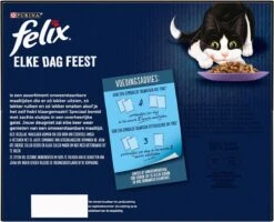 Felix Elke Dag Feest Mix Selectie In Gelei Kattenvoer Nat 4(24-pack) 14 Felix Elke Dag Feest Mix Selectie In Gelei Kattenvoer Nat 4(24-pack) -Katten Benodigdheden Winkel 1200x970