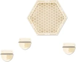 Navaris Katten Klimwand 4-delige Set - Katten Klimmuur Voor Binnenshuis - Kattenmeubel Met Wandmontage - Met Drie Plankjes Voor Meer Klimplezier -Katten Benodigdheden Winkel 1200x979 3