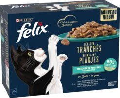 Felix Heerlijke Plakjes Vis Selectie Kattenvoer Nat 4(12x80g) -Katten Benodigdheden Winkel 1200x984 2
