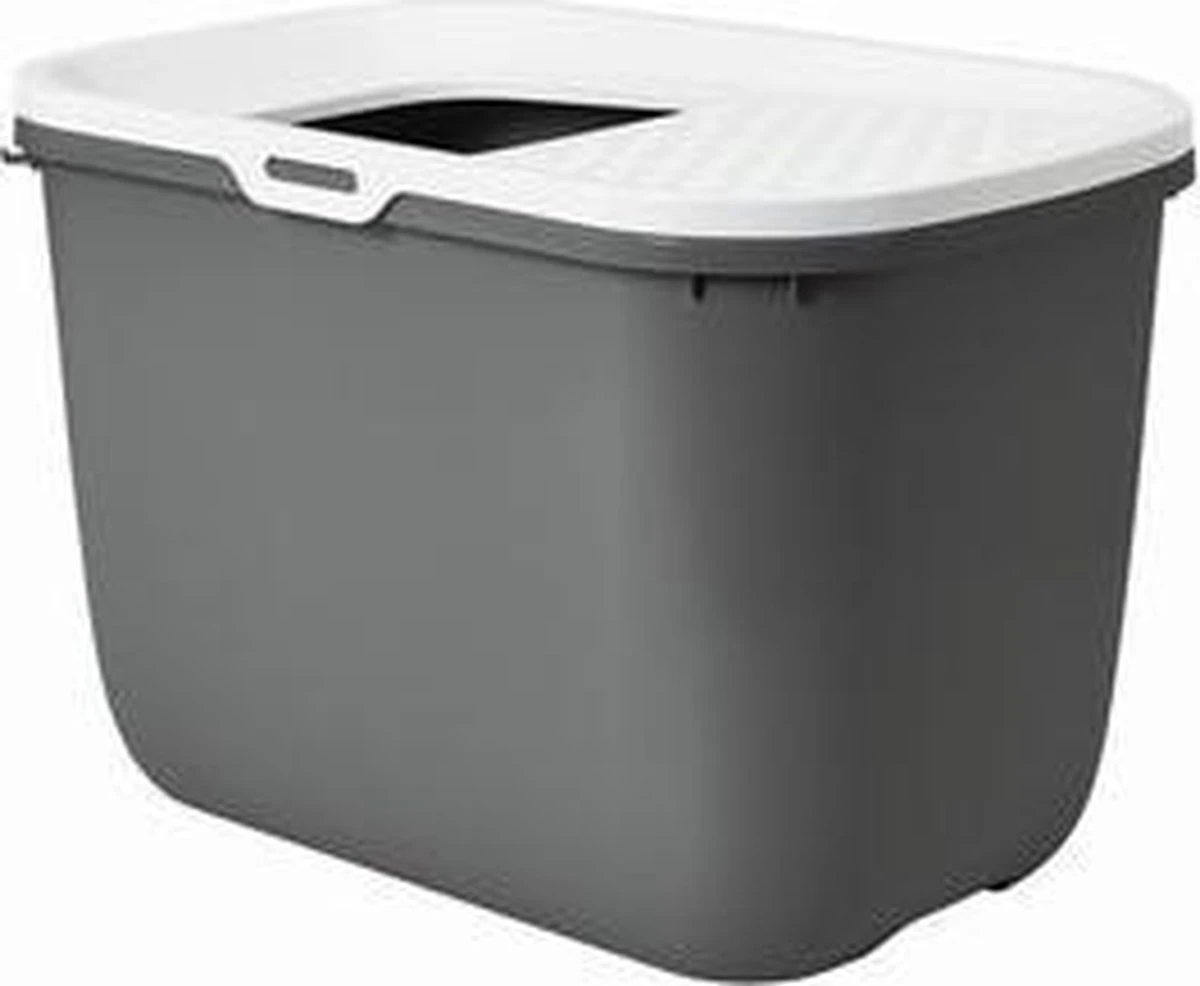 Savic Hop In - Kattenbak - Grijs - 58,5 X 39 X 39,5 Cm 12 Savic Hop In - Kattenbak - Grijs - 58,5 X 39 X 39,5 Cm - Afbeelding 10