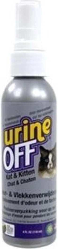 Urine Off - Geur En Vlekverwijderaar Voor Kitten En Kat Urine 118 Ml -Katten Benodigdheden Winkel 281x1200