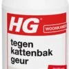 HG Tegen Kattenbakgeur - 500ml - Ongevaarlijk Voor Dier En Mens - Geurloos -Katten Benodigdheden Winkel 329x1200
