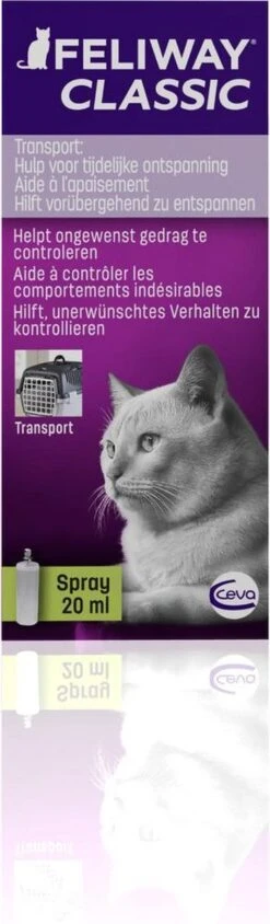 Feliway Spray - Kat - 20 Ml -Katten Benodigdheden Winkel 351x1200
