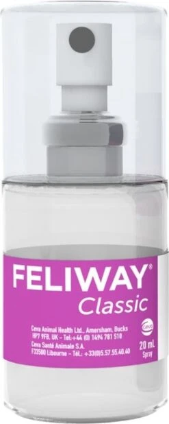 Feliway Spray - Kat - 20 Ml -Katten Benodigdheden Winkel 480x1200