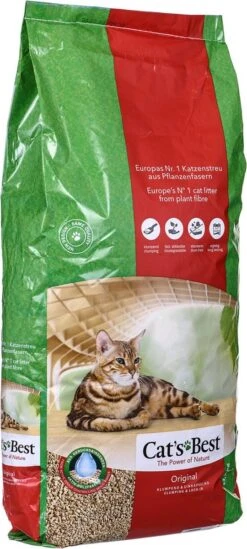 Cat's Best Oko Plus Korrels - Kattenbakvulling - 40 L -Katten Benodigdheden Winkel 540x1200