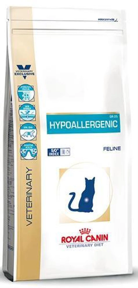 Royal Canin Hypoallergenic - Kattenvoer - 2,5 Kg 14 Royal Canin Hypoallergenic - Kattenvoer - 2,5 Kg - Afbeelding 12